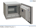Fire Star Plus 1 Coffre De Données (84 LTO) résistant au feu - Classe I de résistance à l’effraction / Test au feu 120 min