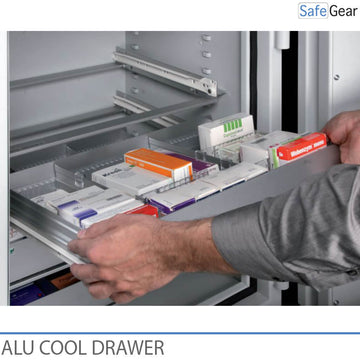 ALU Uittrekbare Lades - 445 mm Breedte - Gemini Pro en Libra