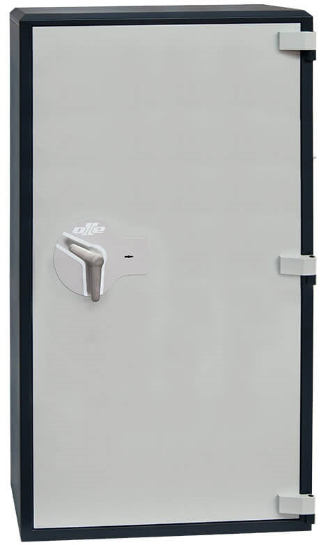 Ollé I-9 Grade 1 safe with key lock, front view