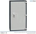 Ollé I-9 Grade 1 safe with key lock, door closed