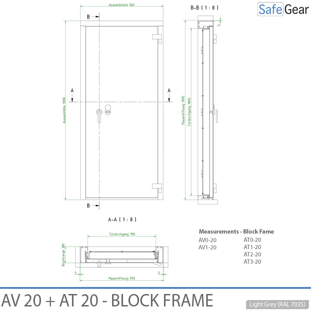 Porte Forte - AV1-20 - Classe 1