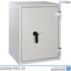 Gemini Pro 20 – Apothekentresor (141 Liter) – 4 Schubladen – Einbruchschutzklasse I