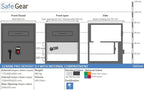 Gemini Pro D-I 97 Afstortkluis (119 L) - Met intern vak - Inbraaktest D-I - Axessor Codeslot