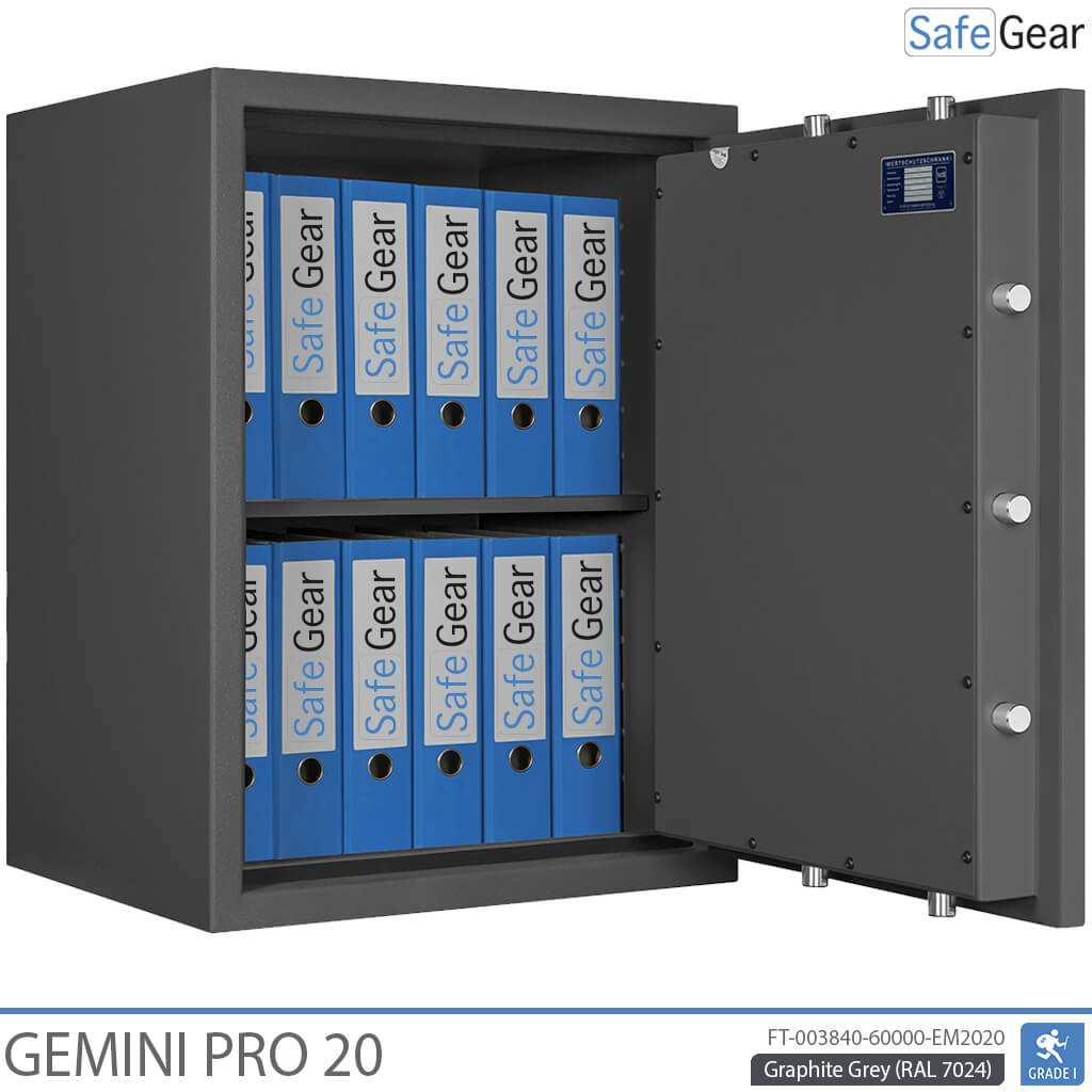 Gemini Pro 20 - Kluis (142 Liters) - Inbraaktest Grade 1