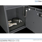 Gemini Pro D-I 175 Deposit Safe (205 L) - Burglary Test D-I - Key Lock