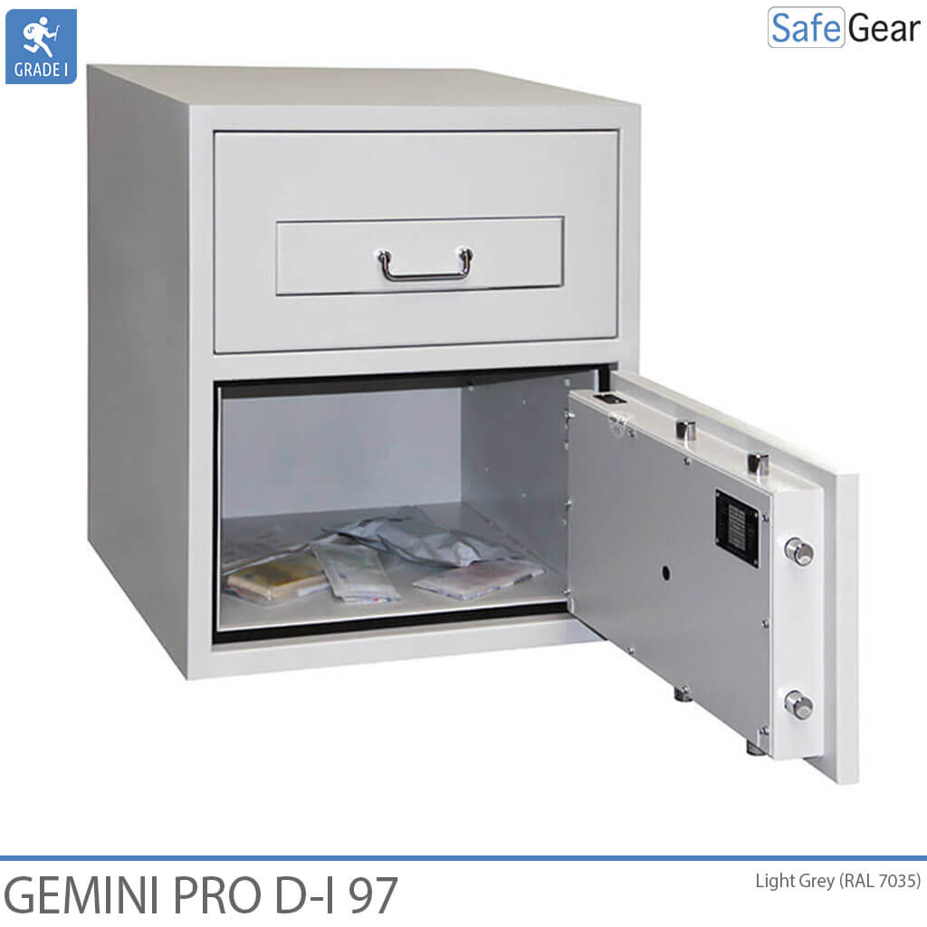Gemini Pro D-I 97 Afstortkluis (119 L) - Met intern vak - Inbraaktest D-I - Axessor Codeslot