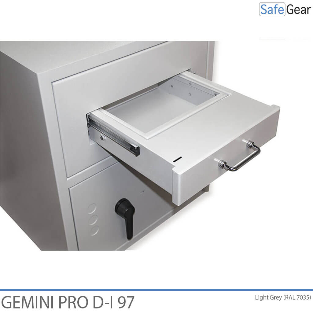 Gemini Pro D-I 97 Afstortkluis (119 L) - Met intern vak - Inbraaktest D-I - Axessor Codeslot