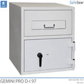 Gemini Pro D-I 97 Afstortkluis (119 L) - Met intern vak - Inbraaktest D-I - Axessor Codeslot