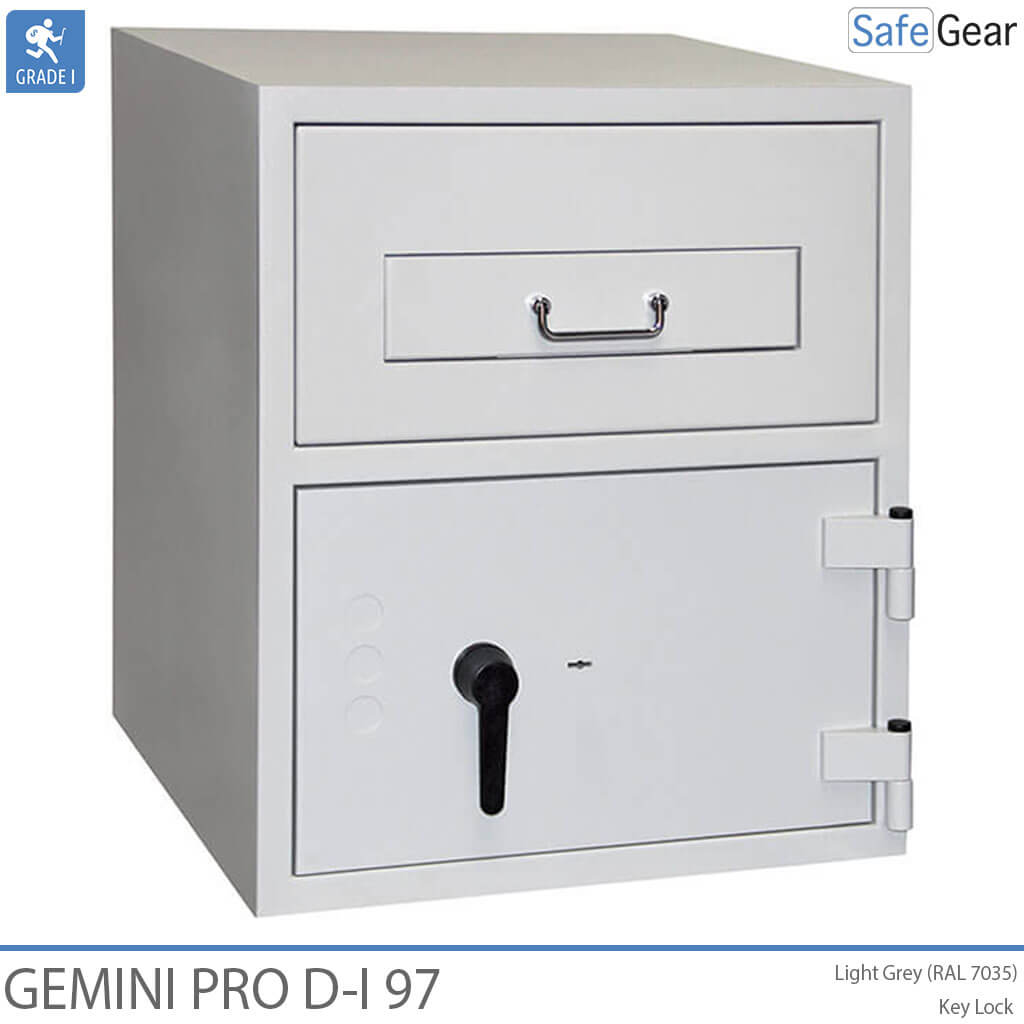 Gemini Pro D-I 97 Afstortkluis (119 L) - Met intern vak - Inbraaktest D-I - Axessor Codeslot