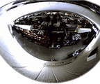 Half 180° Dome Mirror Stainless Steel - IFS Certified - Diameter 60 cm