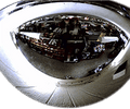 Half 180° Dome Mirror Stainless Steel - Diameter 60 cm