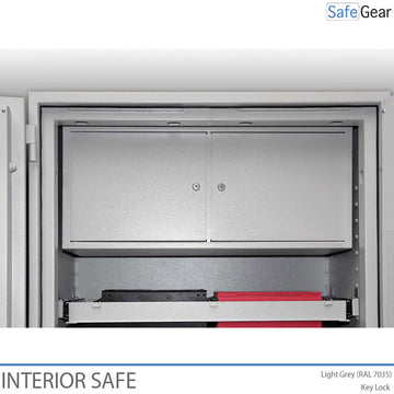 Coffre-fort intérieur à 2 portes - largeur de 1061 mm - Gemini Pro, Libra et Topas Pro