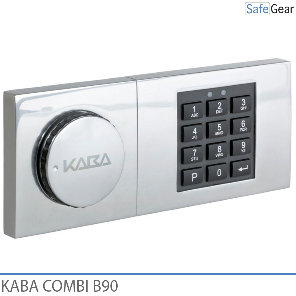 Kaba Combi B90-combinatieslot voor kluis met noodsleutel