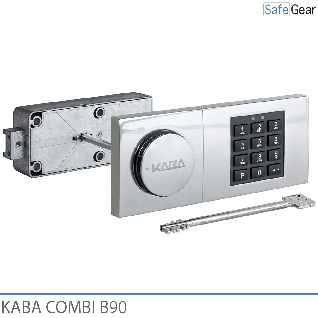 Kaba Combi B90-combinatieslot voor kluis met noodsleutel