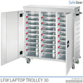 LFW-laptoptrolley – 30 laptops met opladen