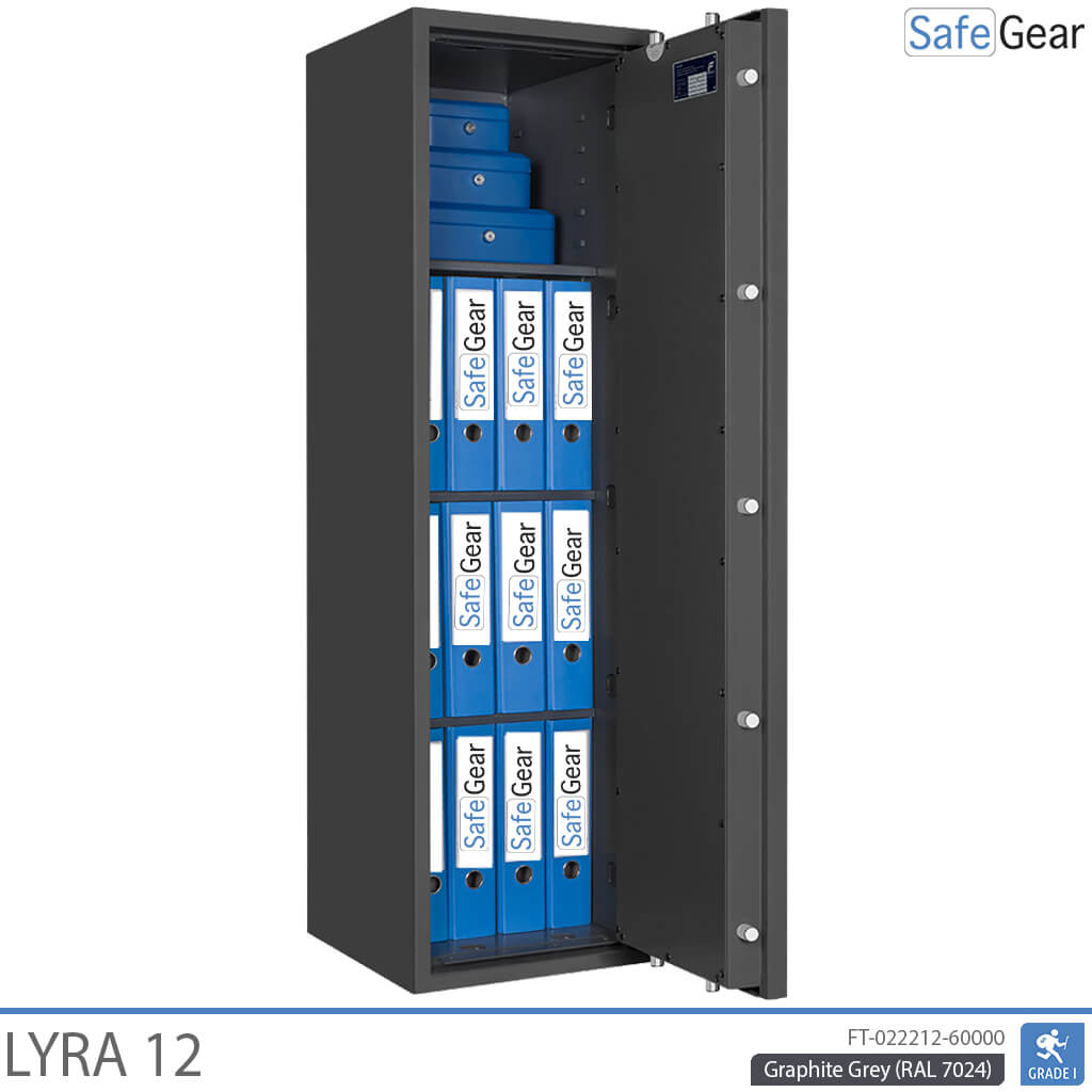 Lyra 12 - Kluis voor beveiliging (125 liter) - Inbraaktest Grade 1