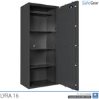 Lyra 16 – Sicherheitstresor (252 Liter) – Einbruchschutz geprüft, Klasse 0