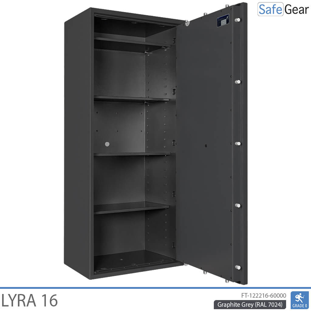 Lyra 16 – Sicherheitstresor (252 Liter) – Einbruchschutz geprüft, Klasse 0