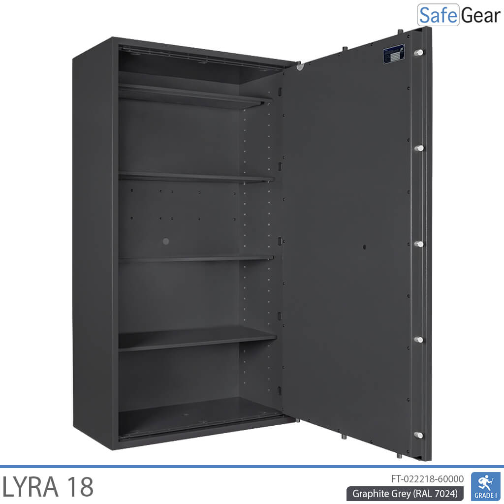 Lyra 18 - Beveiligingskluis (341 liter) - Inbraaktest Grade 1