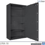 Lyra 18 - Beveiligingskluis (341 liter) - Inbraaktest Grade 1