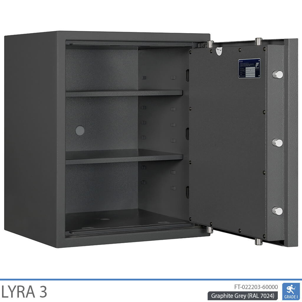 Lyra 3 - Beveiligingskluis (66 liter) - Inbraaktest Grade 1