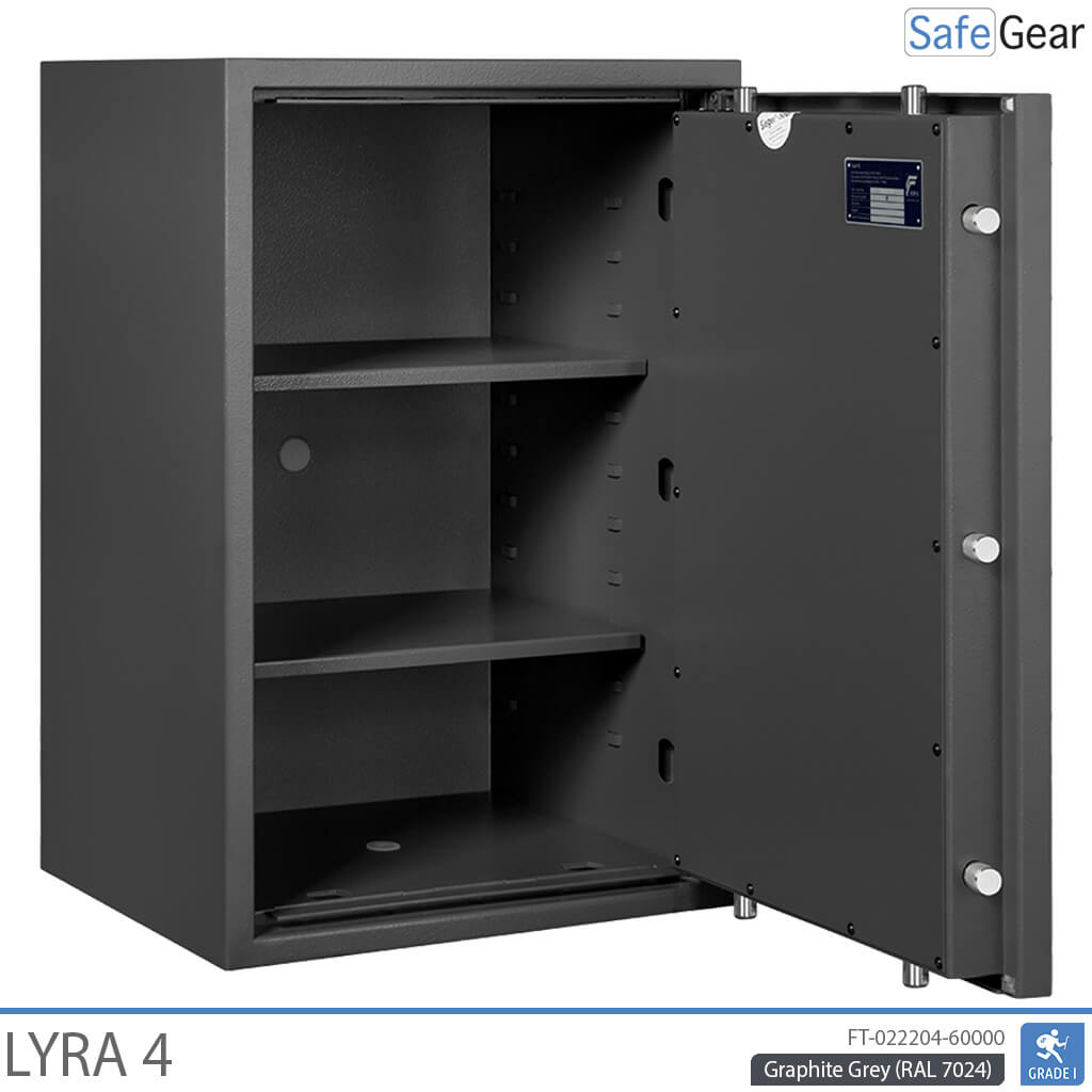 Lyra 4 - Beveiligingskluis (84 liter) - Inbraaktest Grade 1