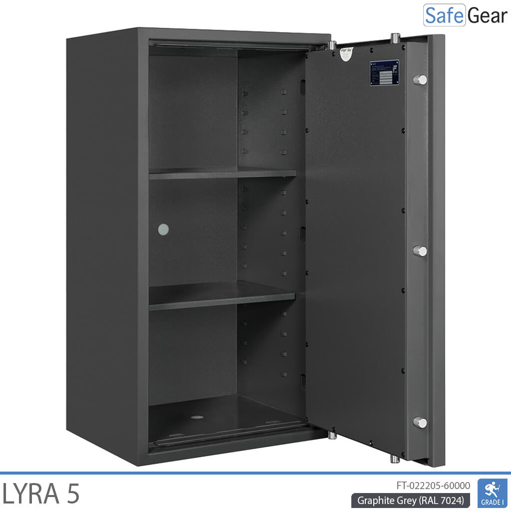 Lyra 5 - Beveiligingskluis (109 liter) - Inbraaktest Grade 1