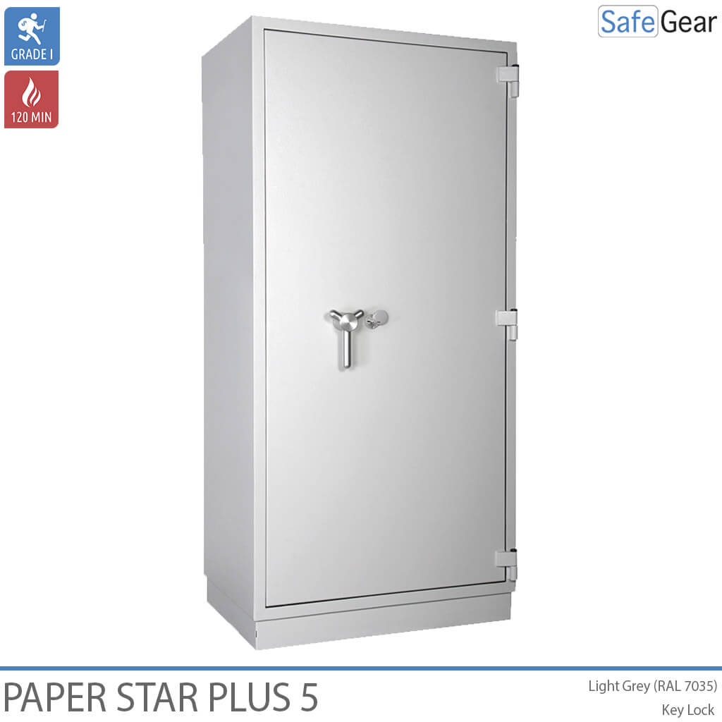 Paper Star Plus 5 Brandkast (560 L) - Inbraaktest Grade I / Brandtest 120 min