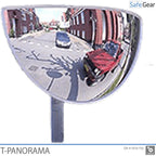 Miroir de trafic - panoramique en T - 78-x-40-x-16 cm