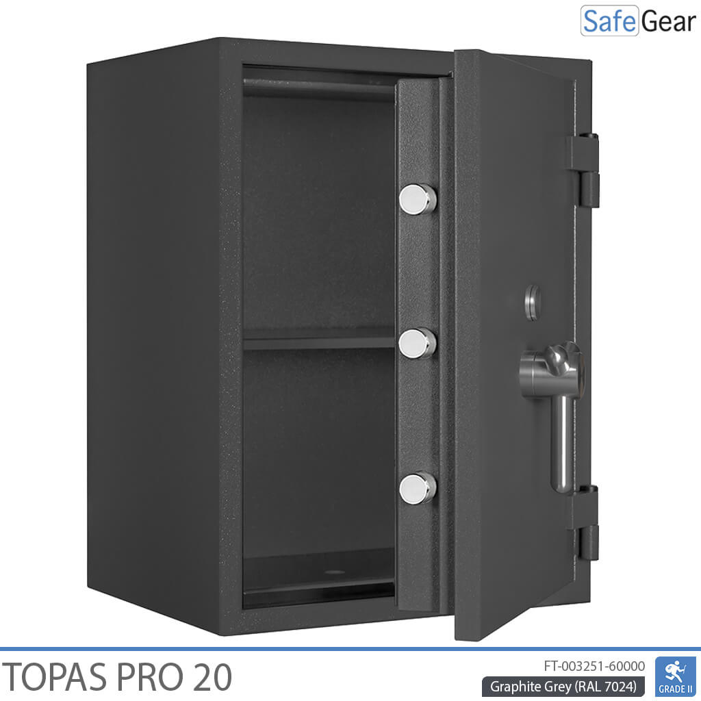 Topas Pro 20 Kluis (125 L) - Inbraaktest Klasse II