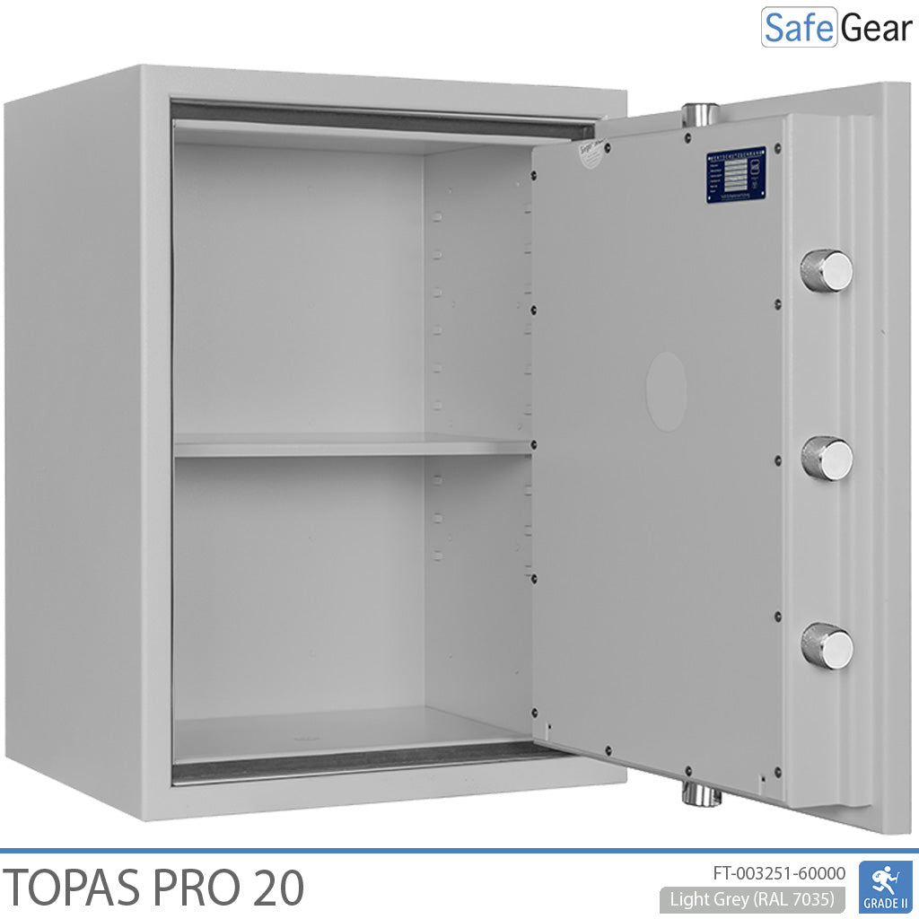 Topas Pro 20 Kluis (125 L) - Inbraaktest Klasse II