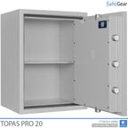 Topas Pro 20 Kluis (125 L) - Inbraaktest Klasse II