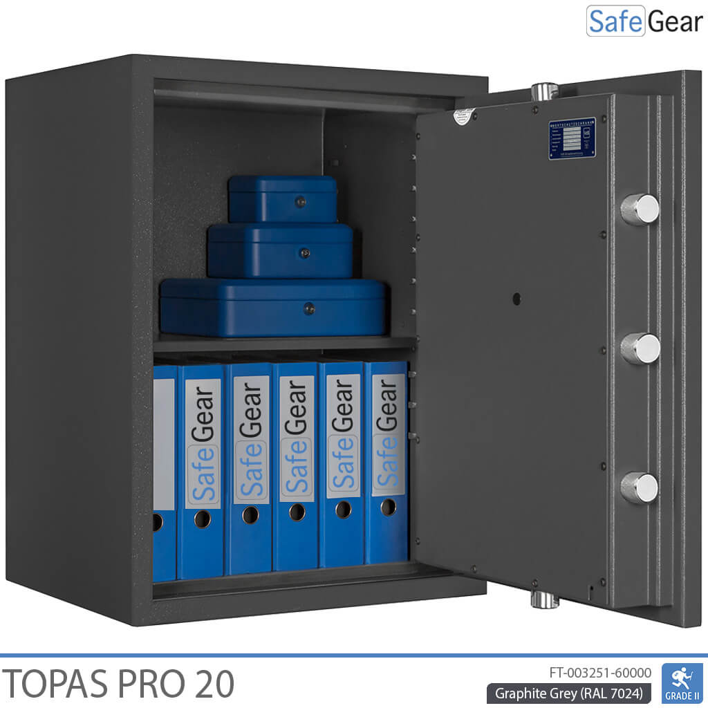 Topas Pro 20 Kluis (125 L) - Inbraaktest Klasse II