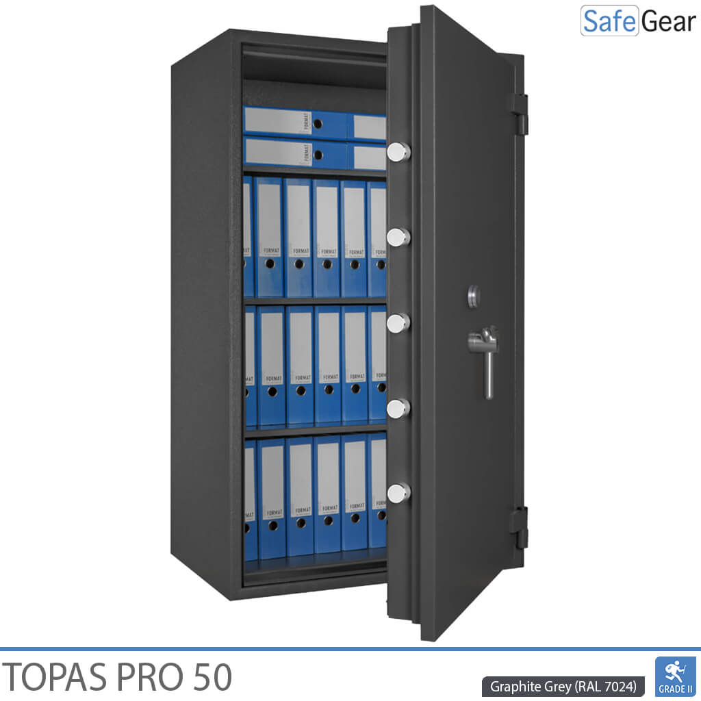 Topas Pro 50 Kluis (389 L) - Inbraaktest Klasse II