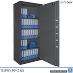 Topas Pro 65 Kluis (536 L) - Inbraaktest Klasse II