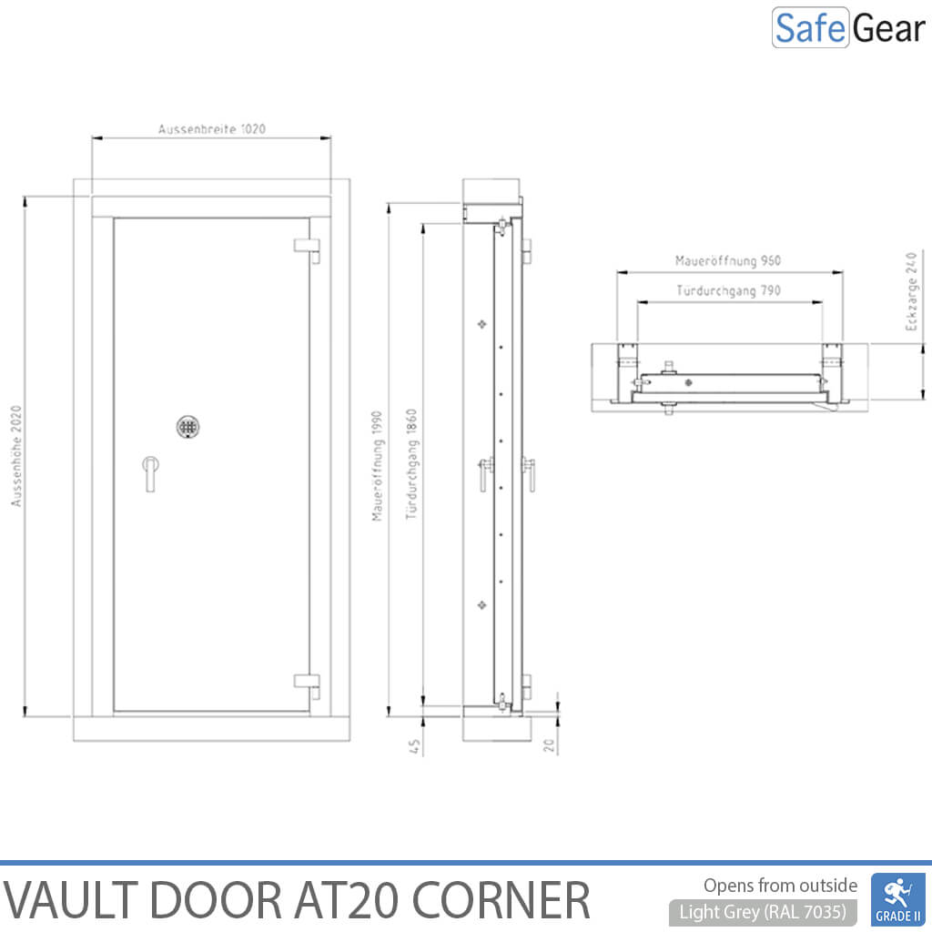 Porte Forte - AT2-20 - Classe 2